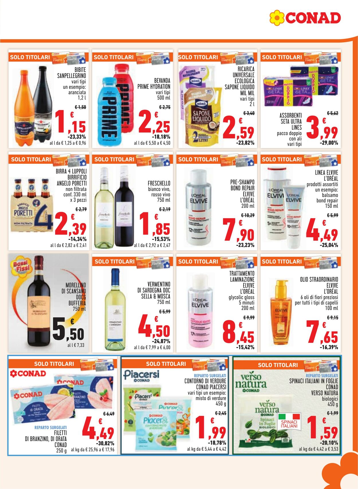 Volantino Conad 18.09.2024 - 02.10.2024