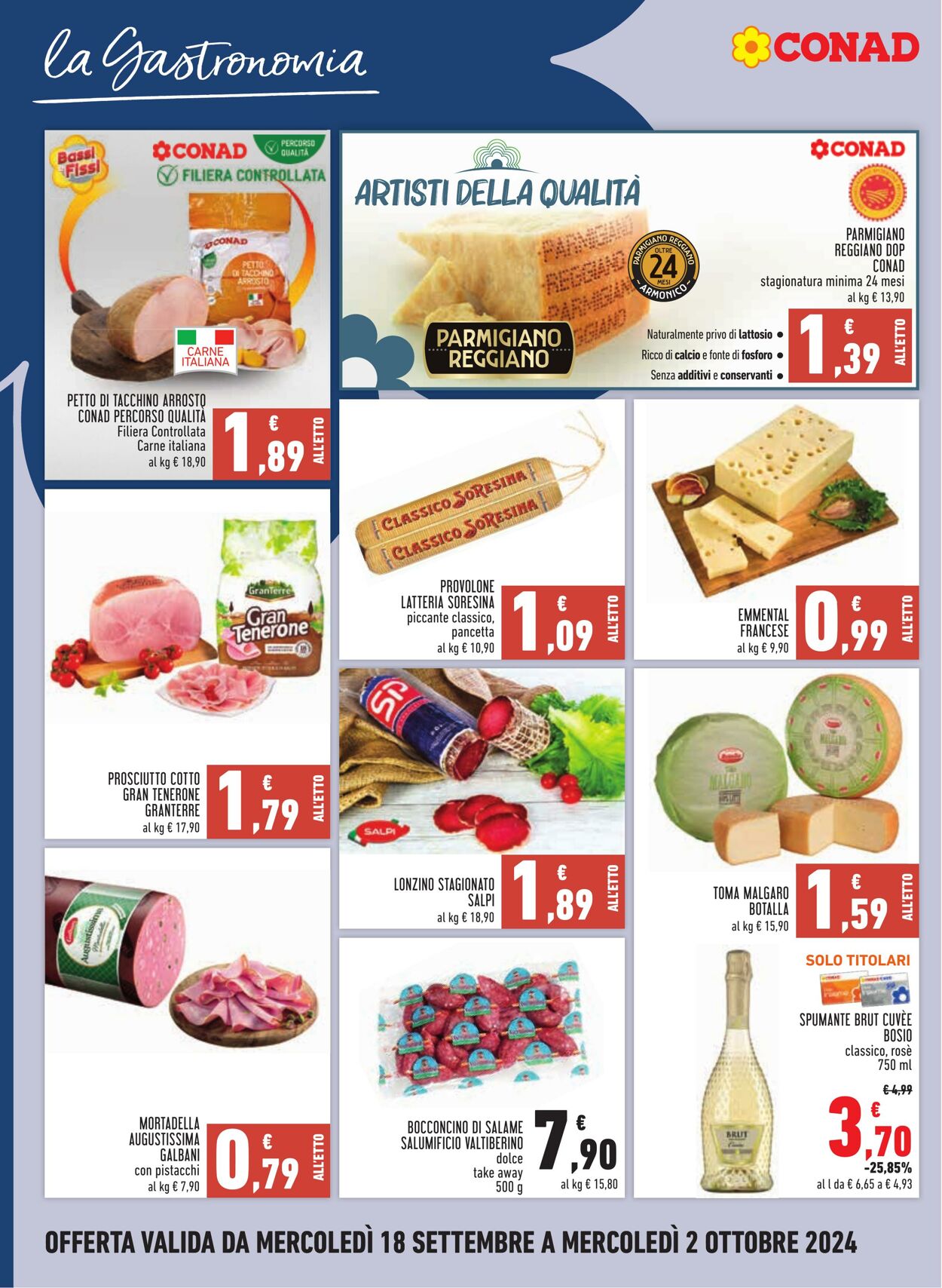 Volantino Conad 18.09.2024 - 02.10.2024