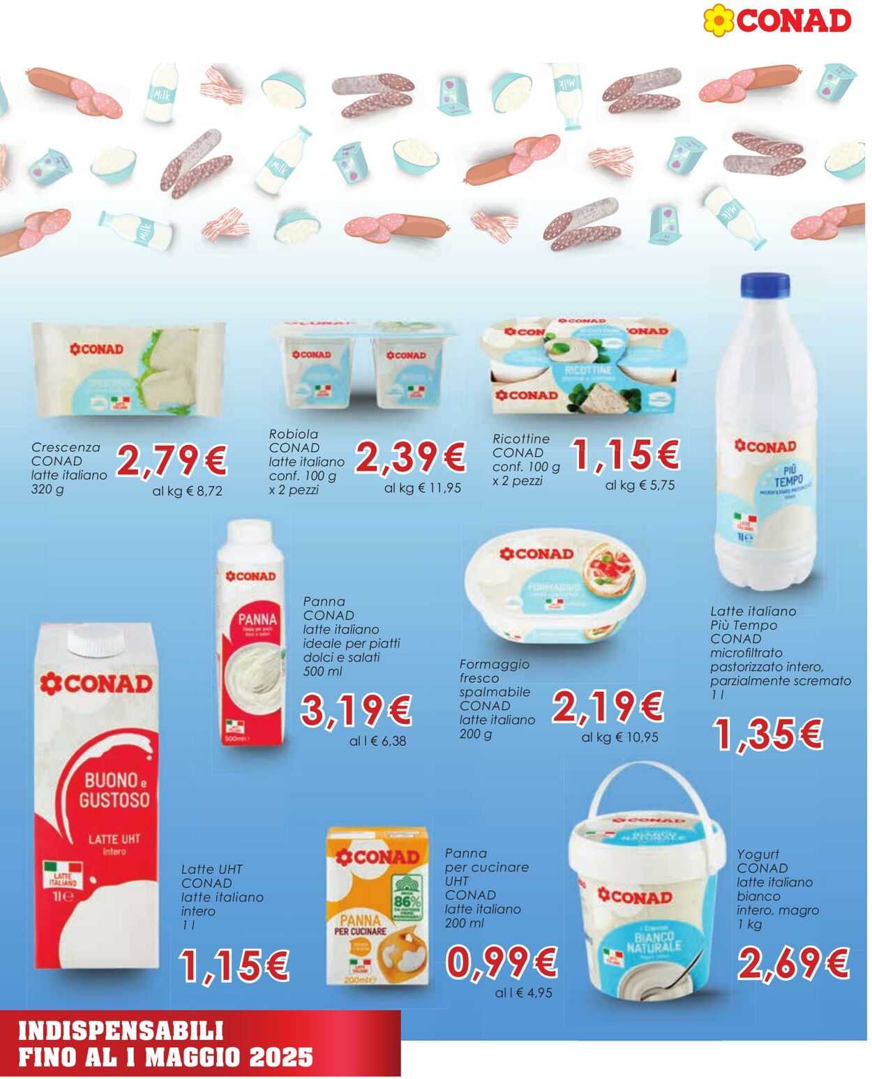 Volantino Conad 05.01.2025 - 11.02.2025