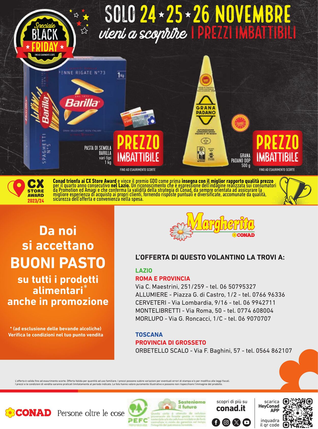 Volantino Conad 22.11.2023 - 30.11.2023