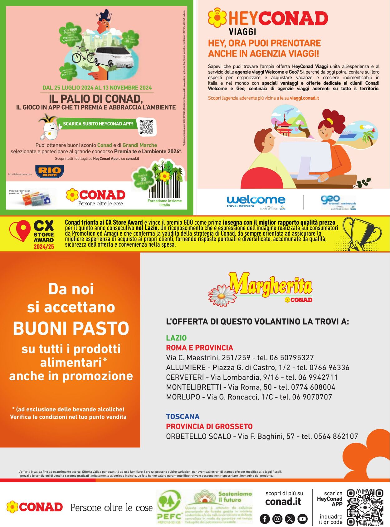 Volantino Conad 24.07.2024 - 06.08.2024