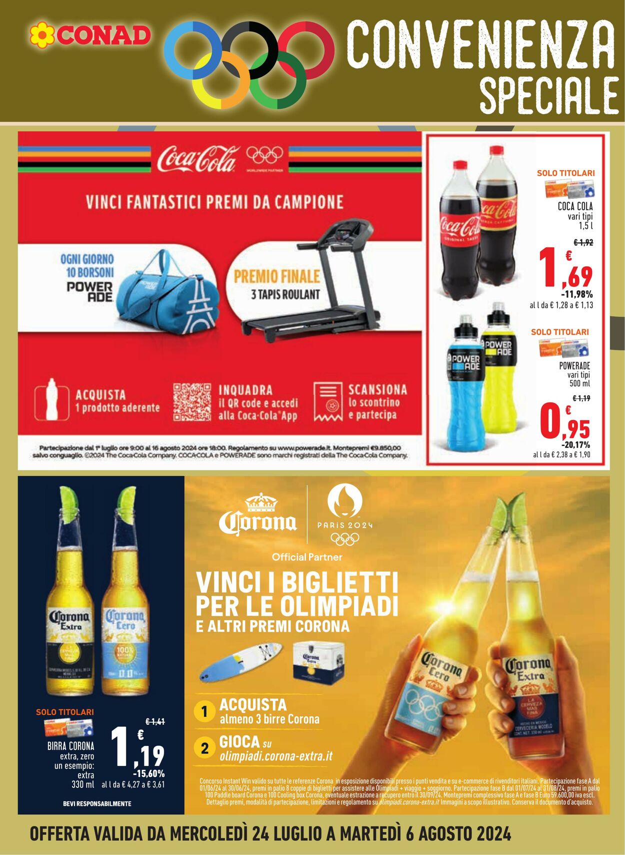 Volantino Conad 24.07.2024 - 06.08.2024