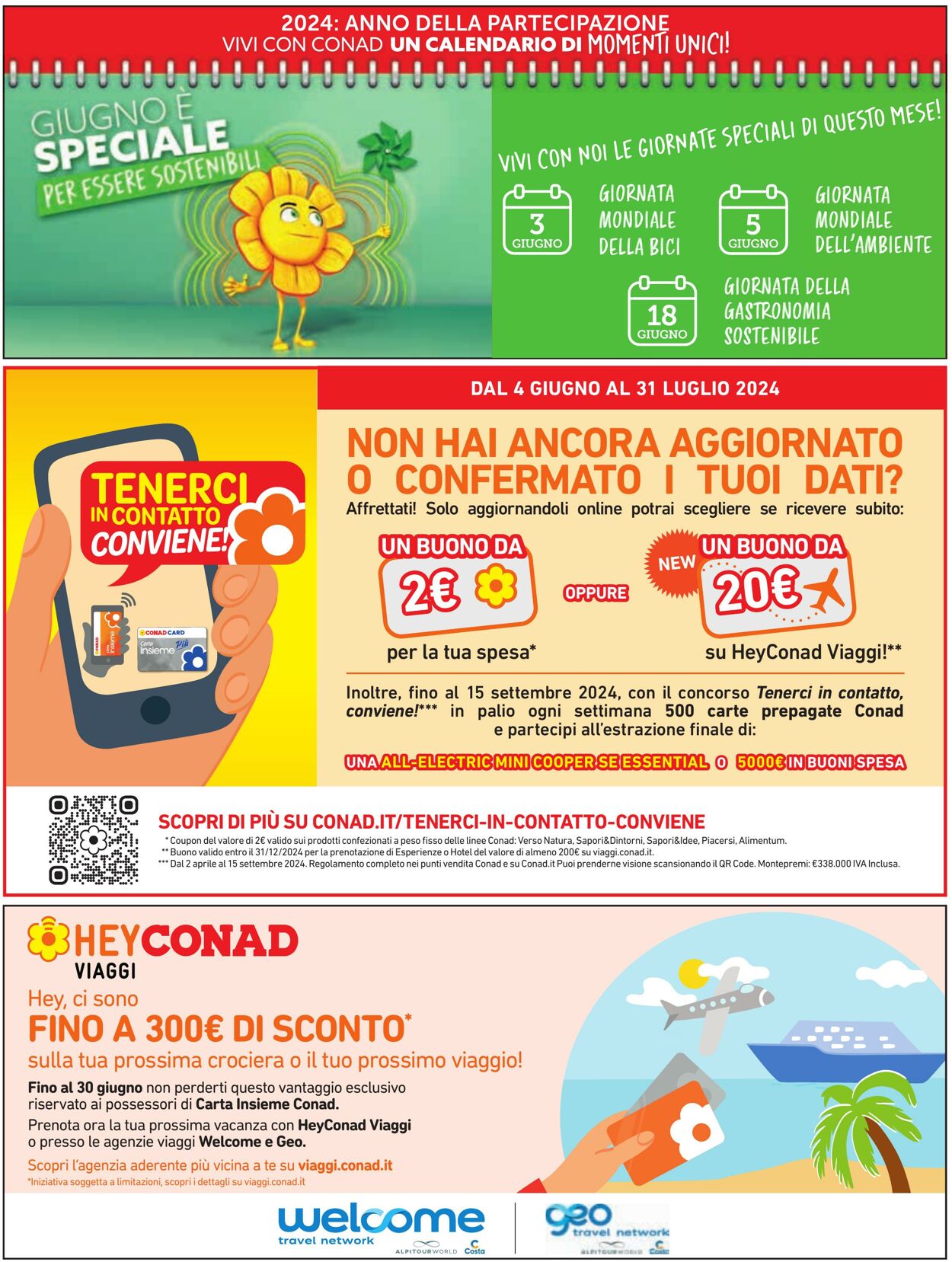 Volantino Conad 29.05.2024 - 11.06.2024