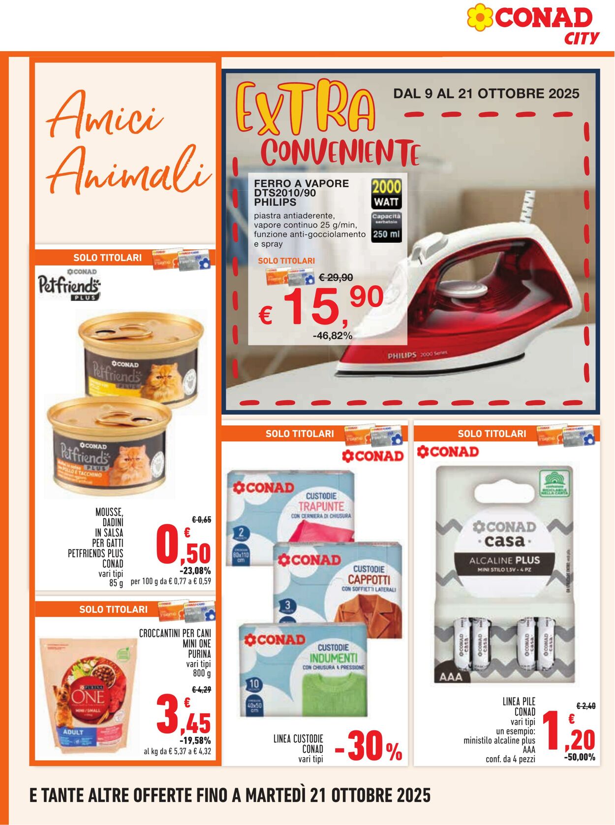 Volantino Conad 01.10.2025 - 01.10.2025