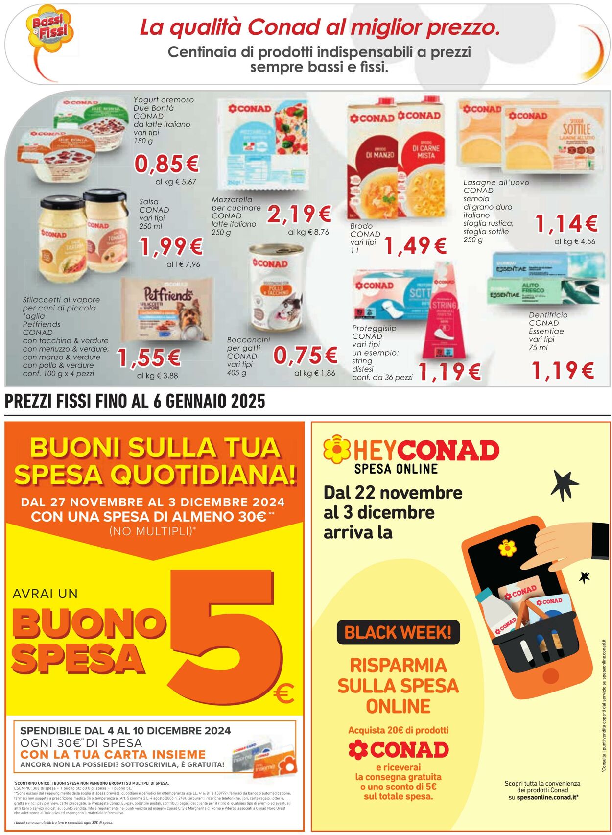 Volantino Conad 27.11.2024 - 08.12.2024