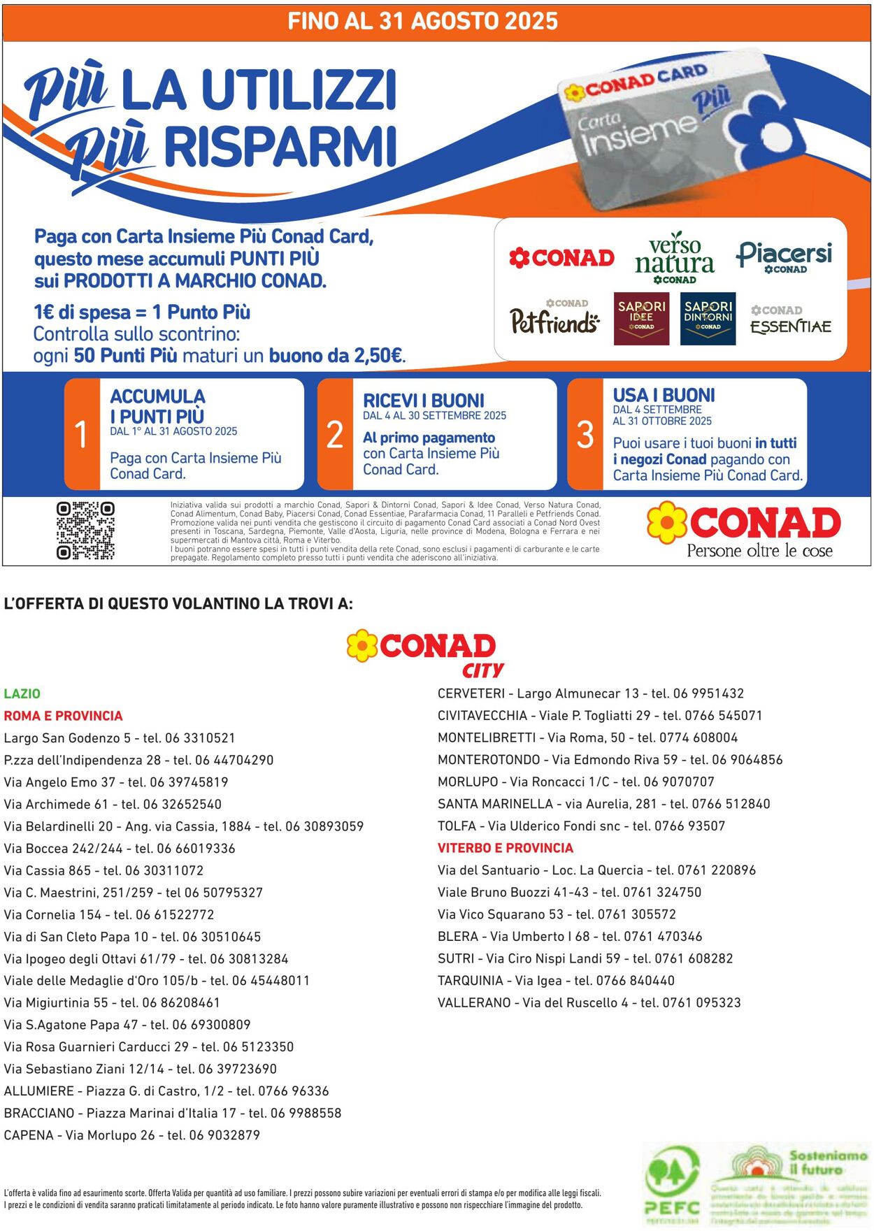 Volantino Conad 09.08.2025 - 09.08.2025