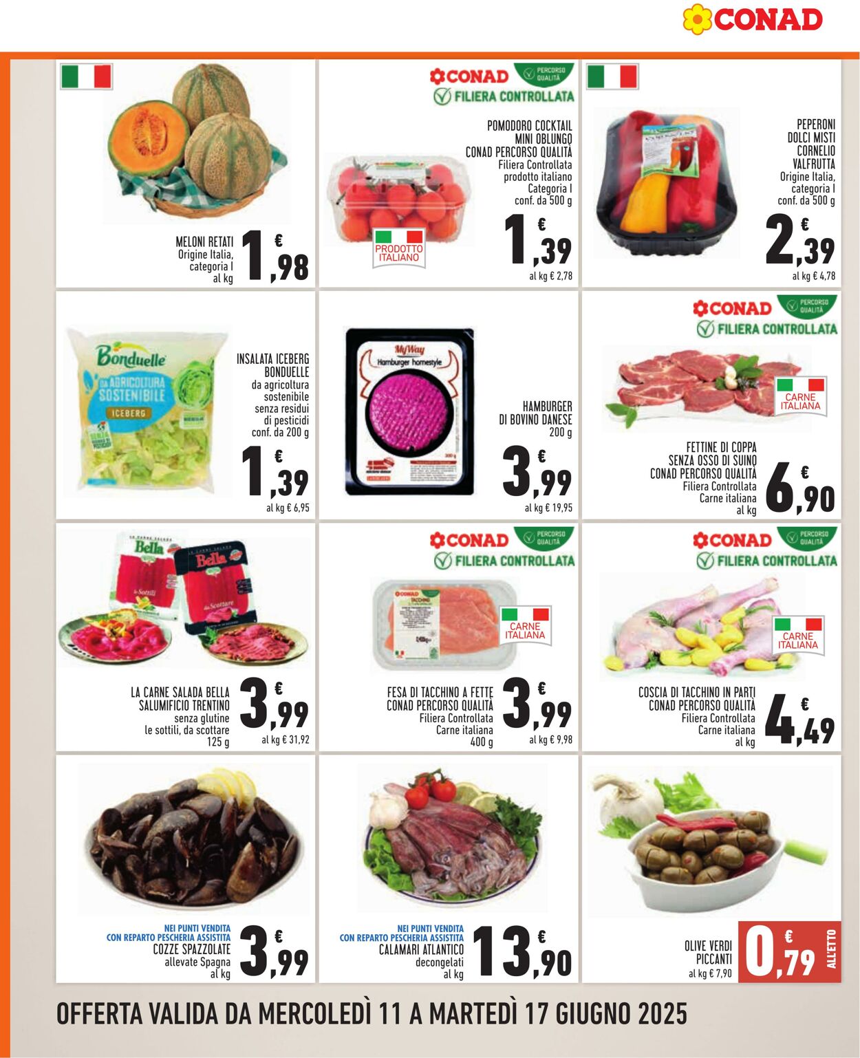 Volantino Conad 06.06.2025 - 06.06.2025