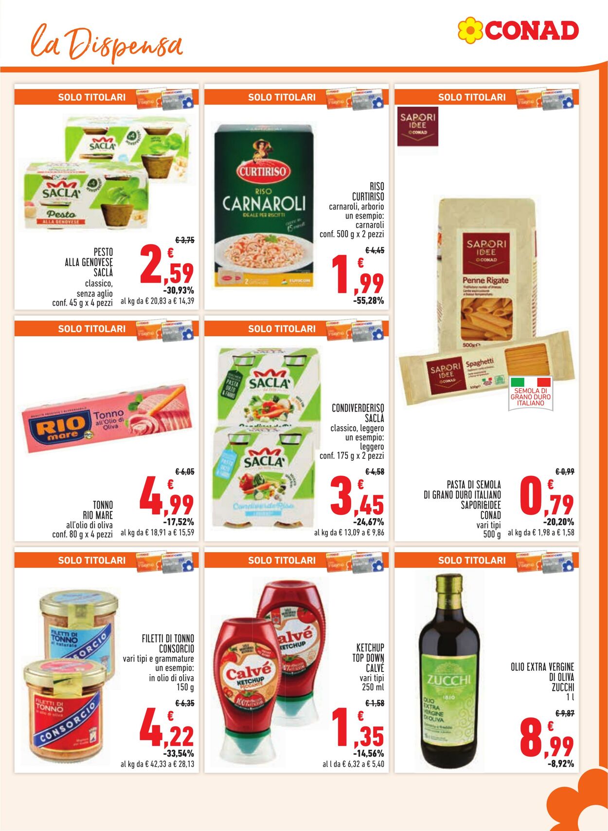 Volantino Conad 03.04.2024 - 14.04.2024