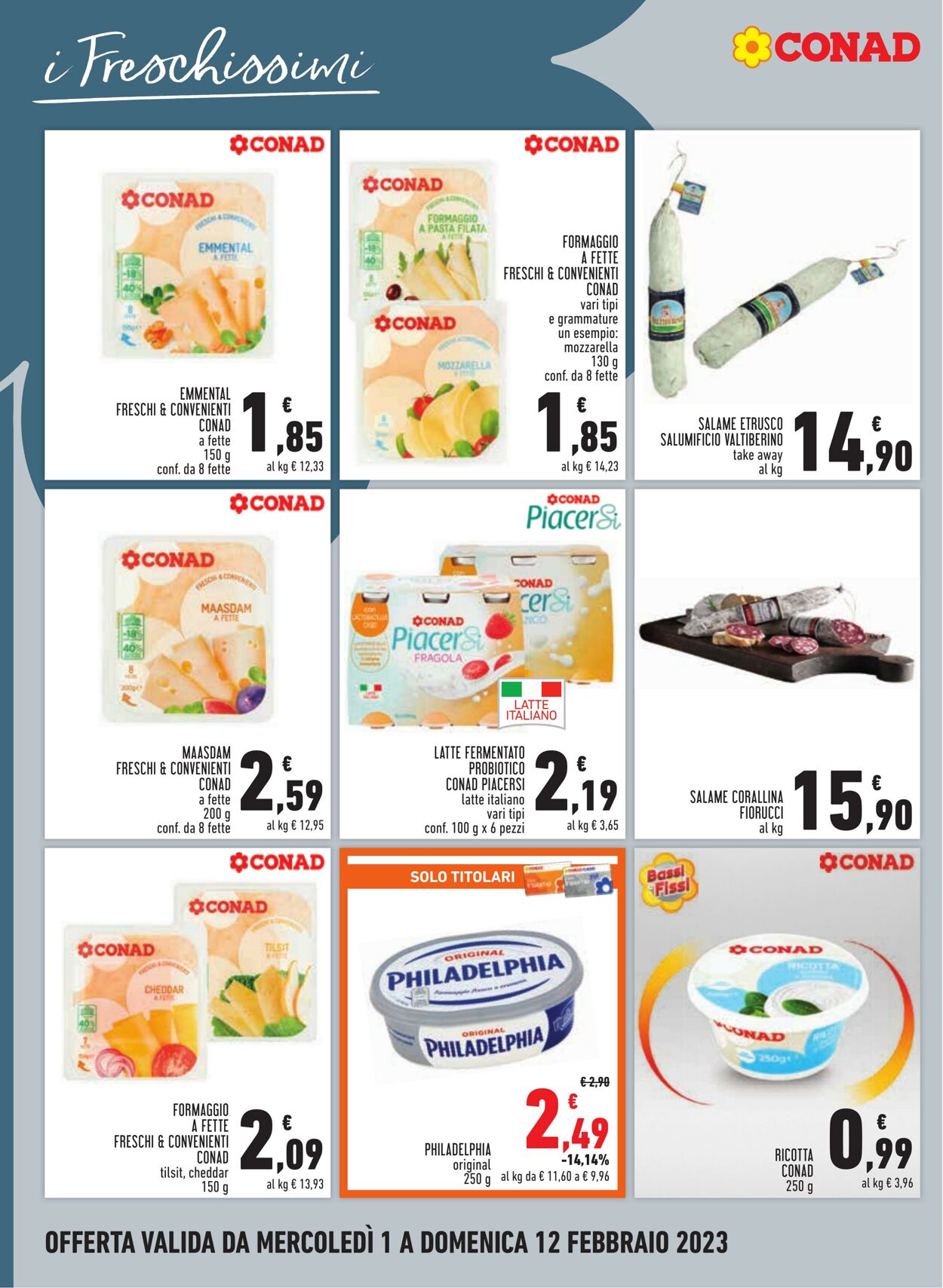 Volantino Conad 01.02.2023 - 12.02.2023