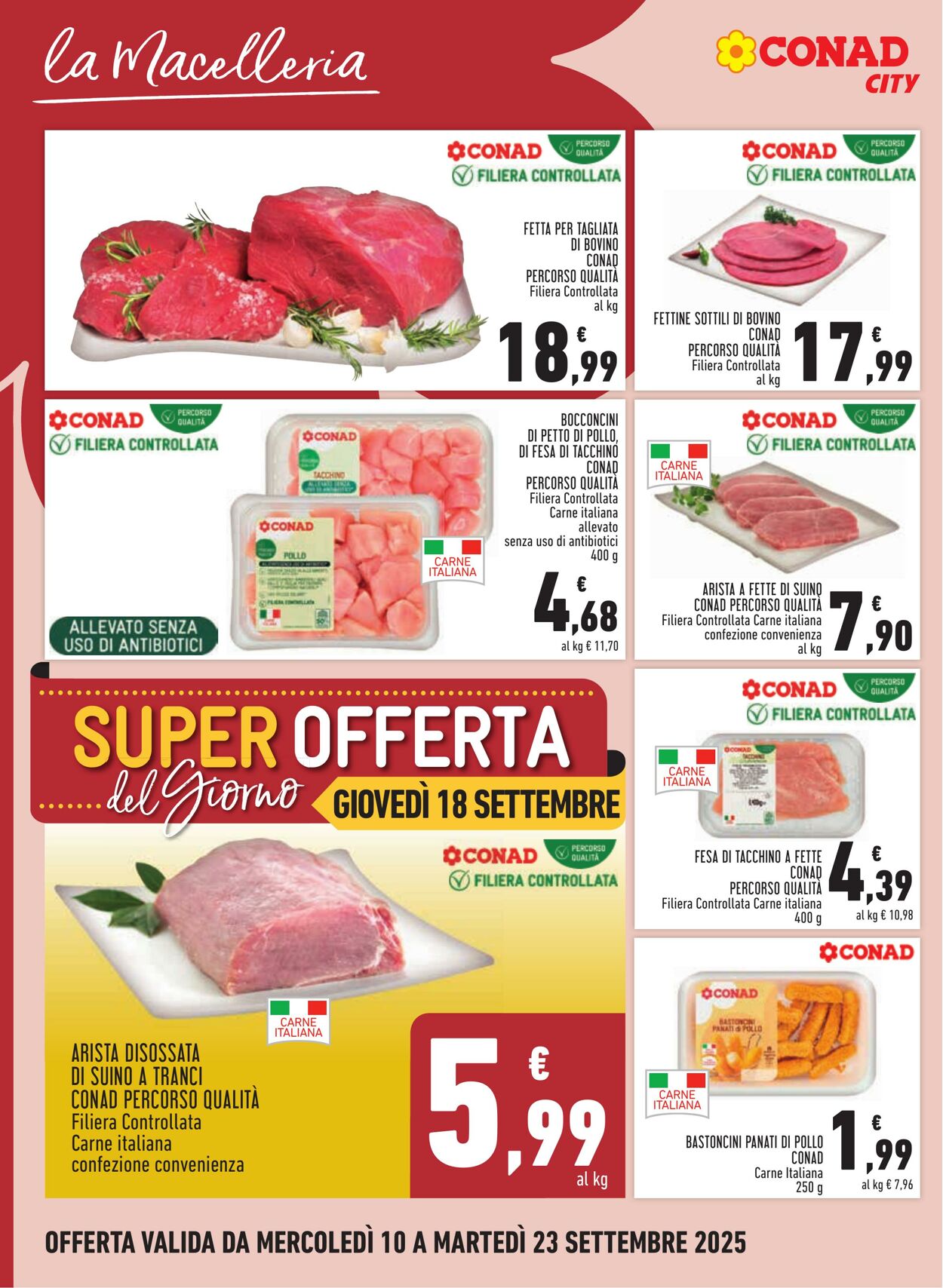 Volantino Conad 16.09.2025 - 16.09.2025