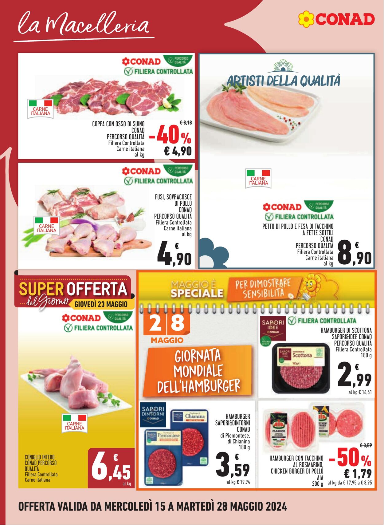 Volantino Conad 15.05.2024 - 28.05.2024