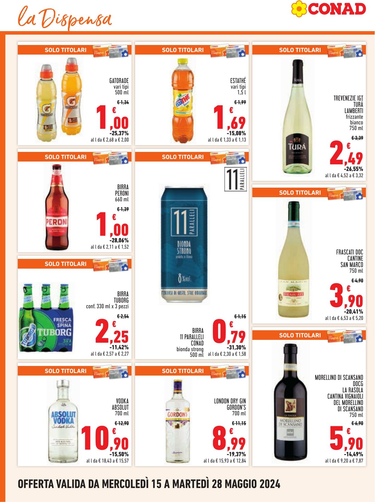 Volantino Conad 15.05.2024 - 28.05.2024