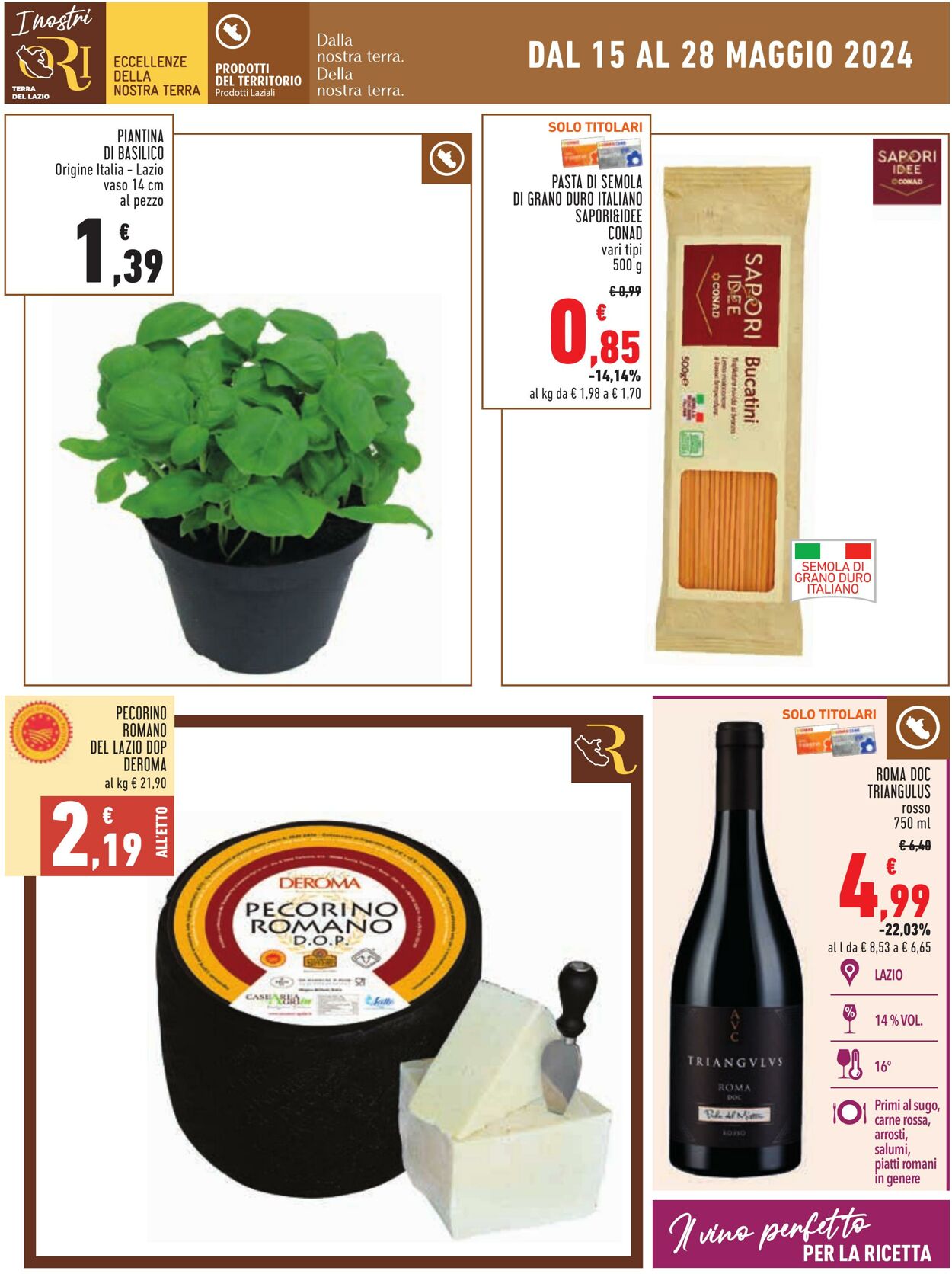 Volantino Conad 15.05.2024 - 28.05.2024