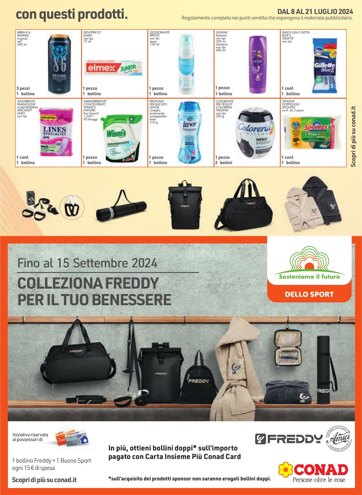 Volantino Conad 10.07.2024 - 23.07.2024