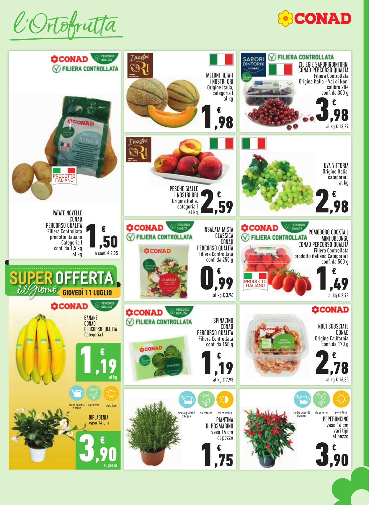 Volantino Conad 10.07.2024 - 23.07.2024