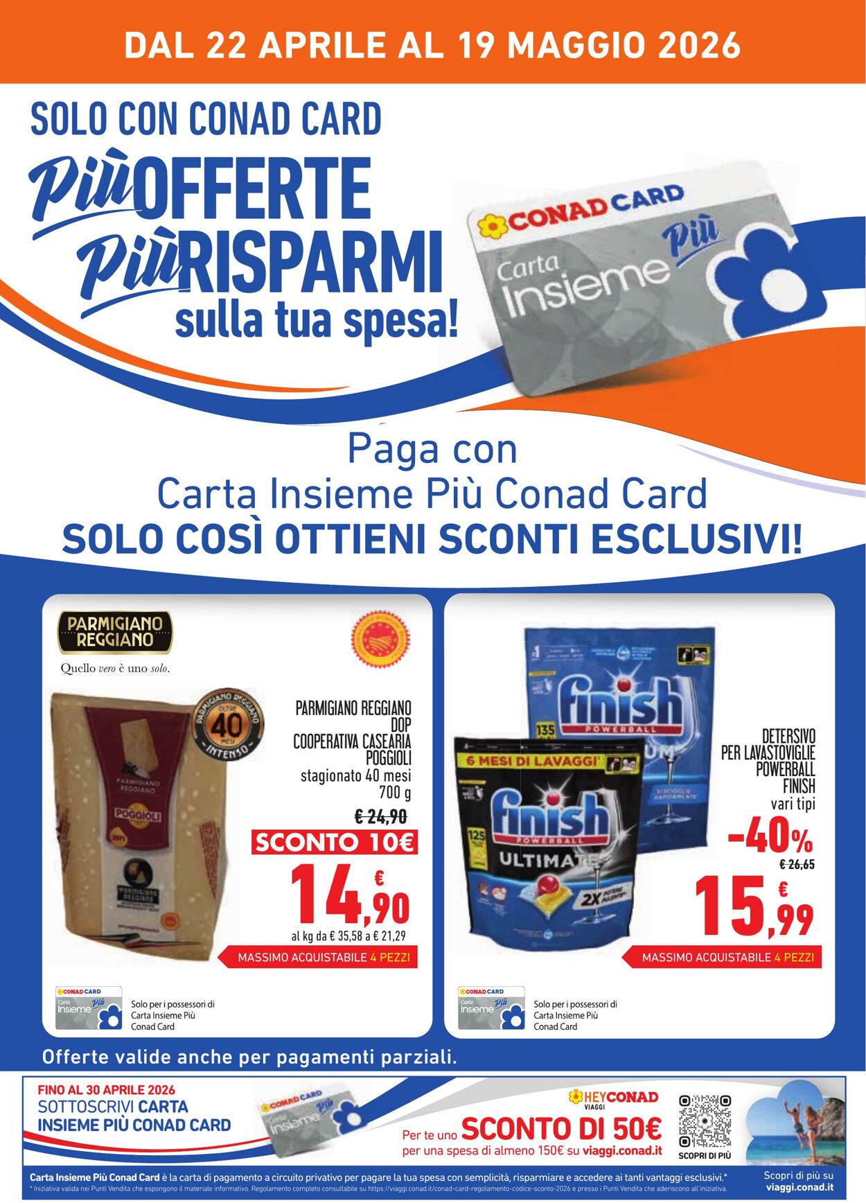 Volantino Conad 22.04.2026 - 19.05.2026