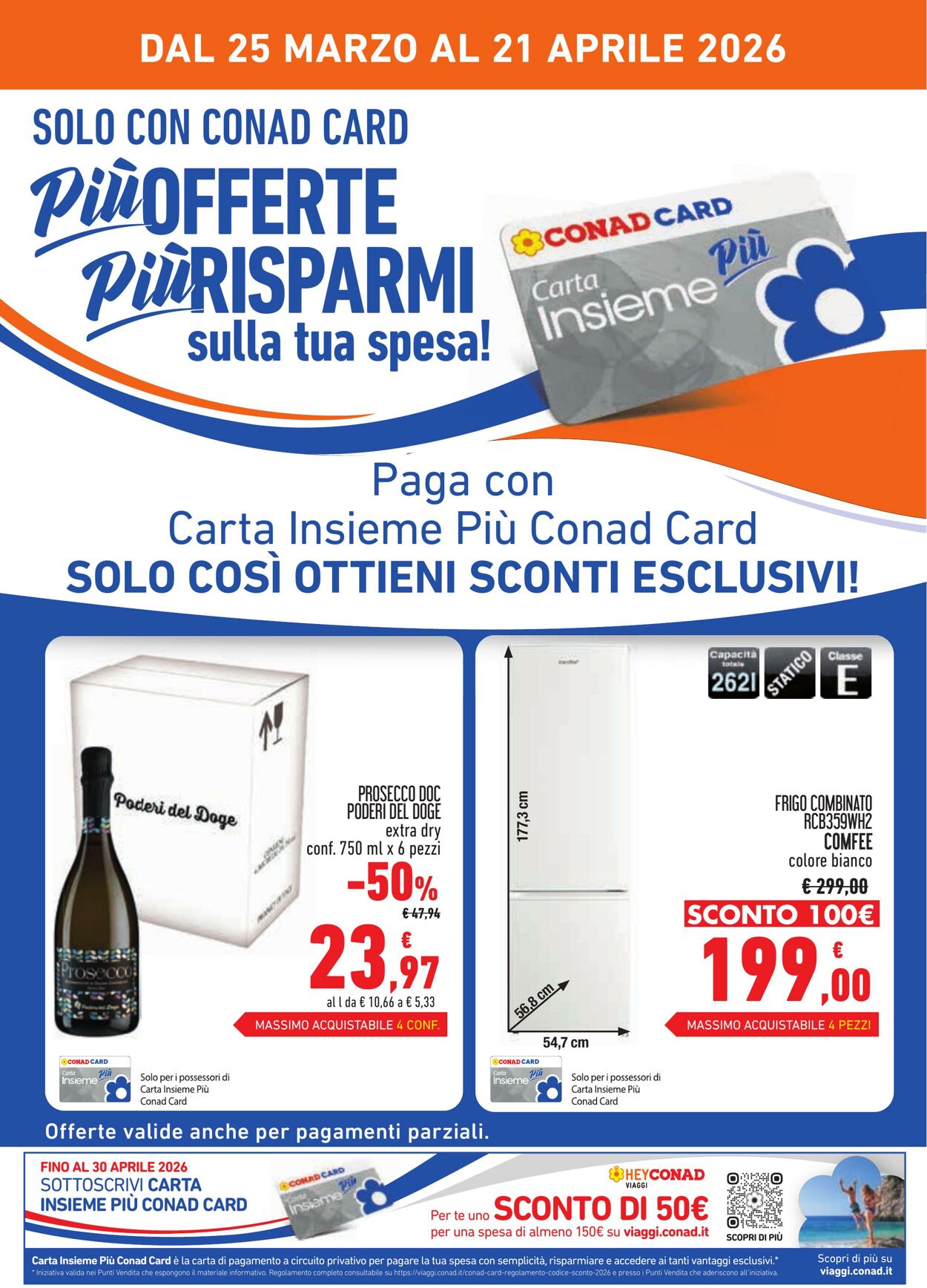 Volantino Conad 25.03.2026 - 21.04.2026