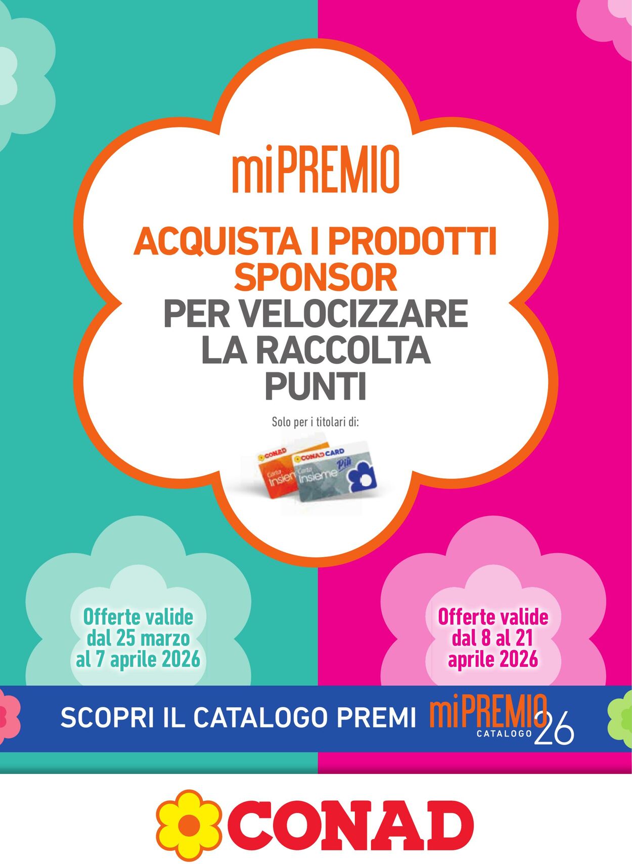 Volantino Conad 25.03.2026 - 21.04.2026