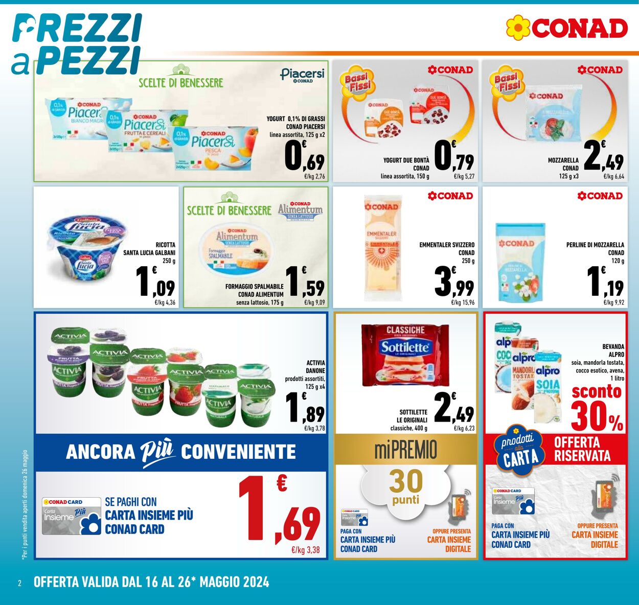 Volantino Conad 16.05.2024 - 26.05.2024