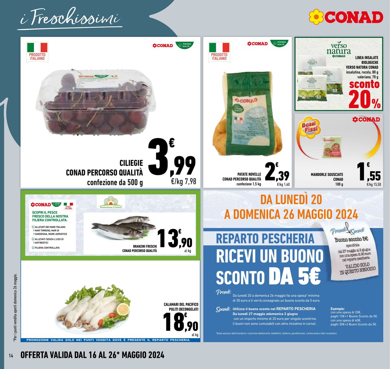 Volantino Conad 16.05.2024 - 26.05.2024