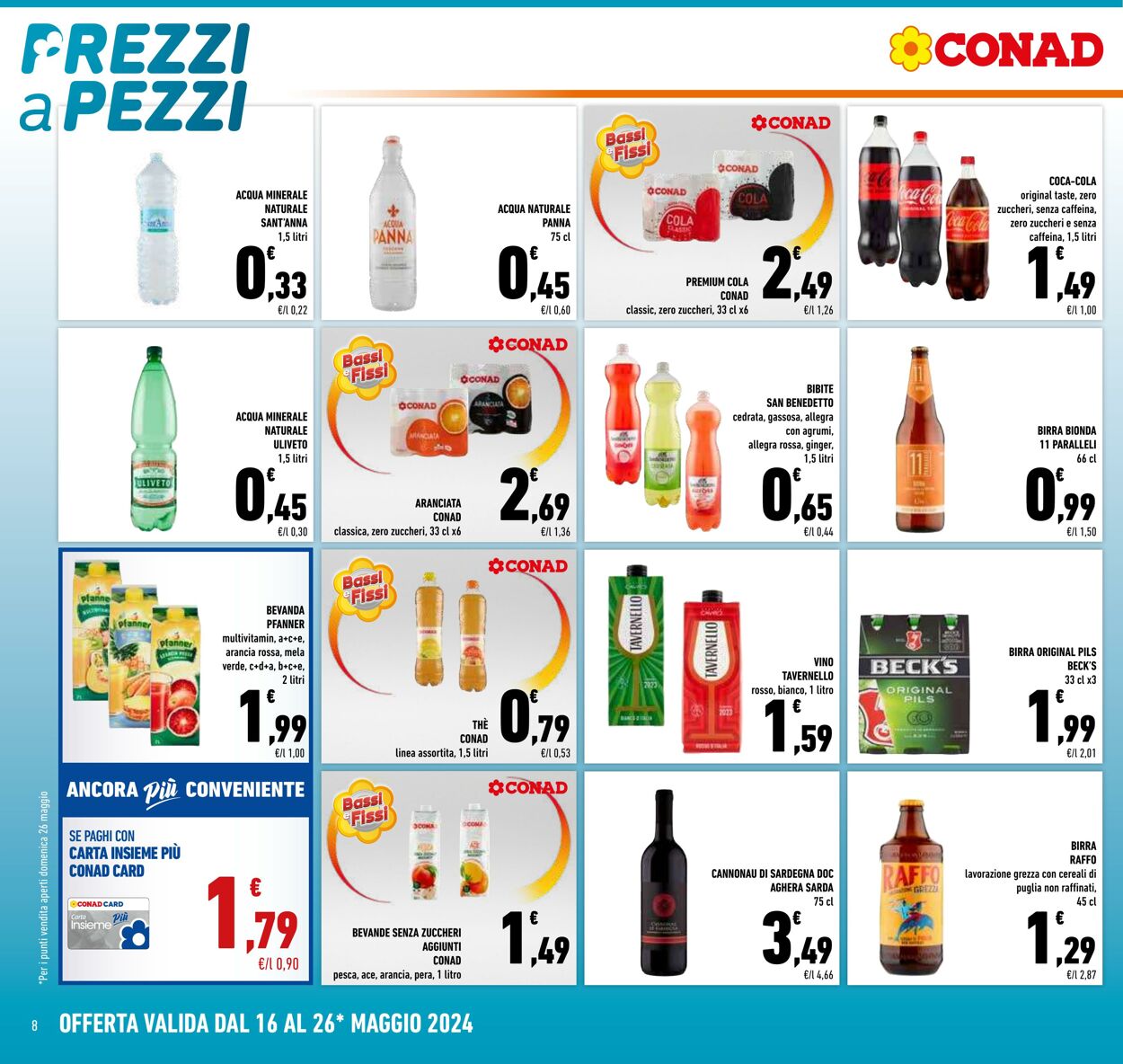 Volantino Conad 16.05.2024 - 26.05.2024