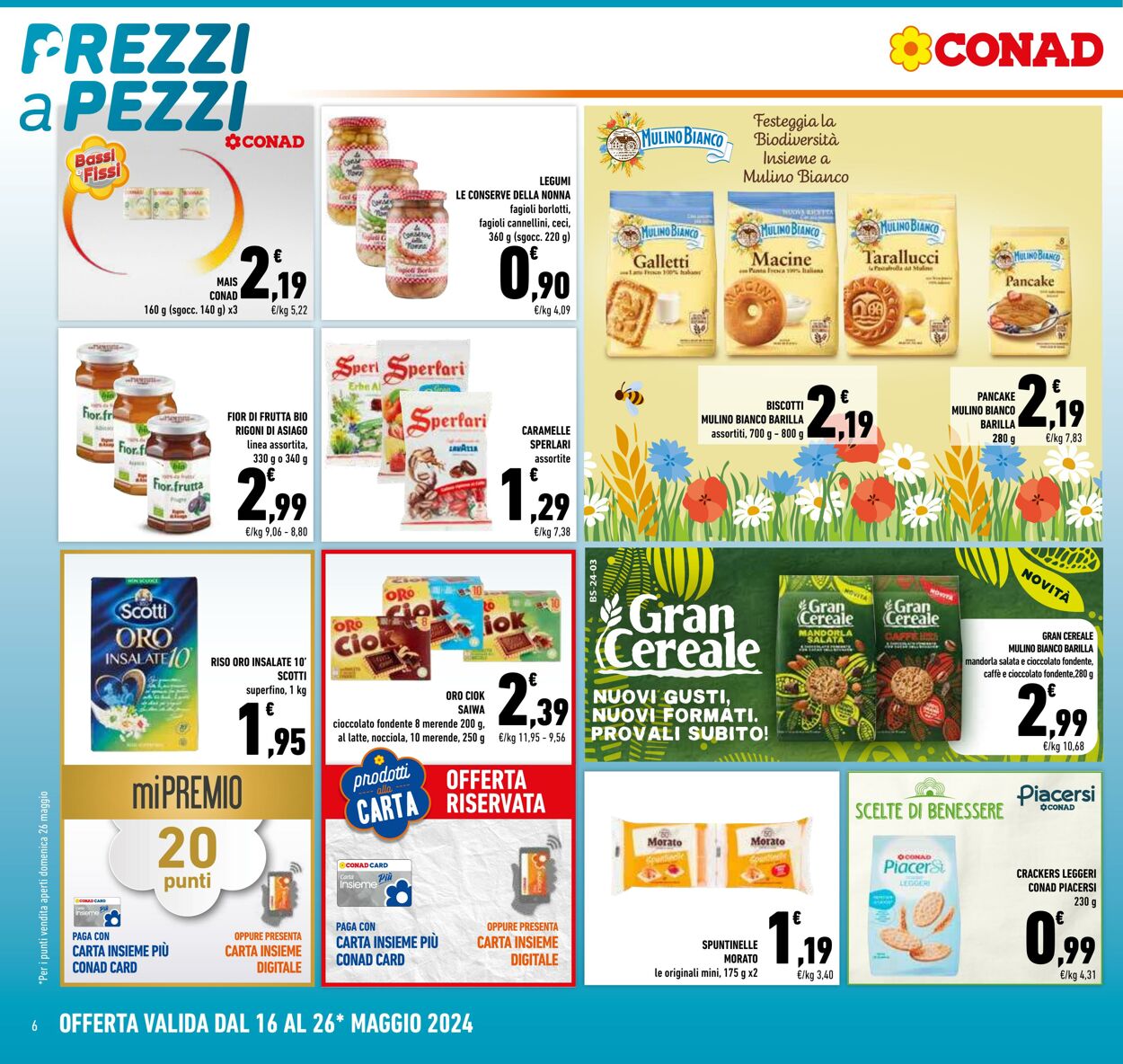 Volantino Conad 16.05.2024 - 26.05.2024