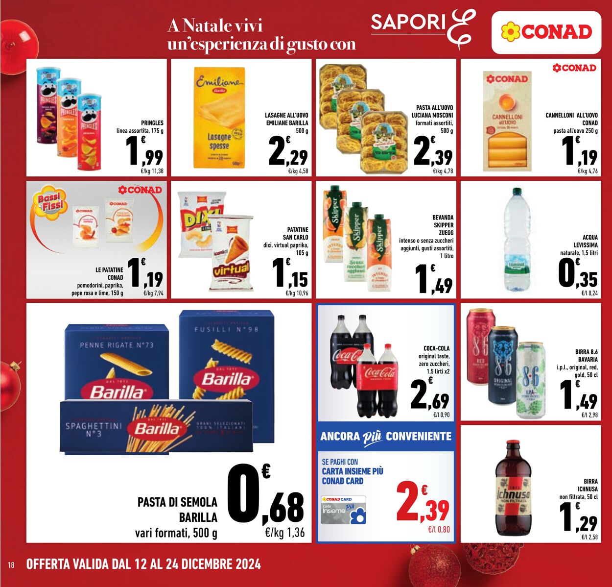 Volantino Conad 12.12.2024 - 24.12.2024