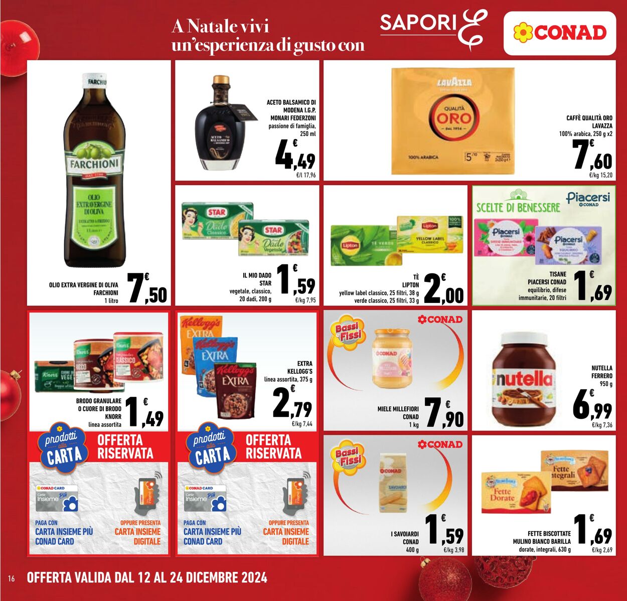 Volantino Conad 12.12.2024 - 24.12.2024