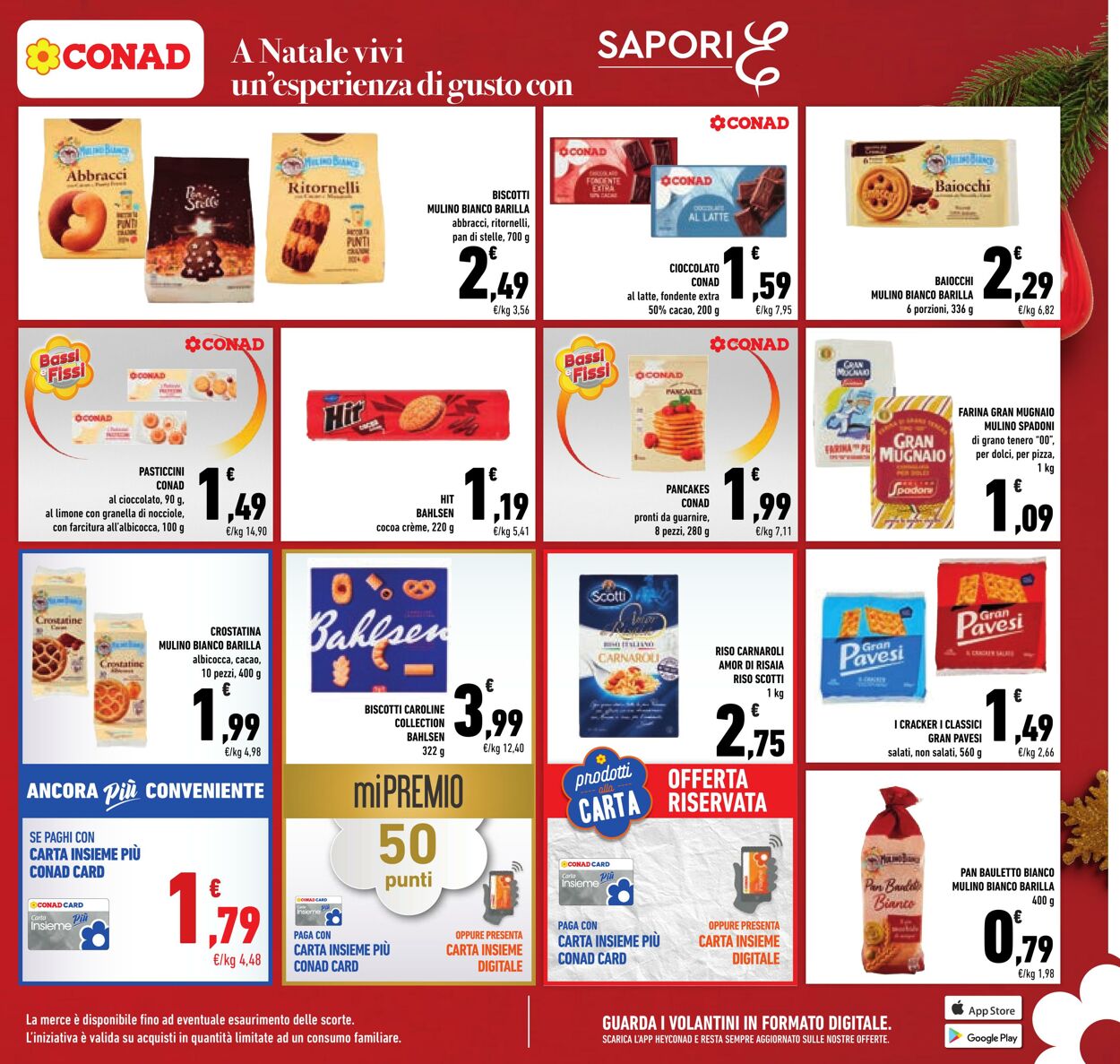 Volantino Conad 12.12.2024 - 24.12.2024