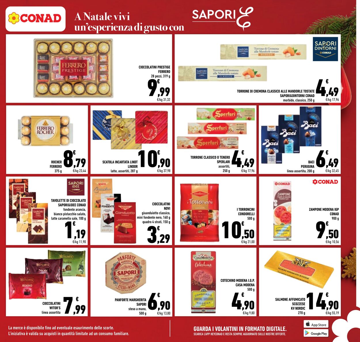 Volantino Conad 12.12.2024 - 24.12.2024