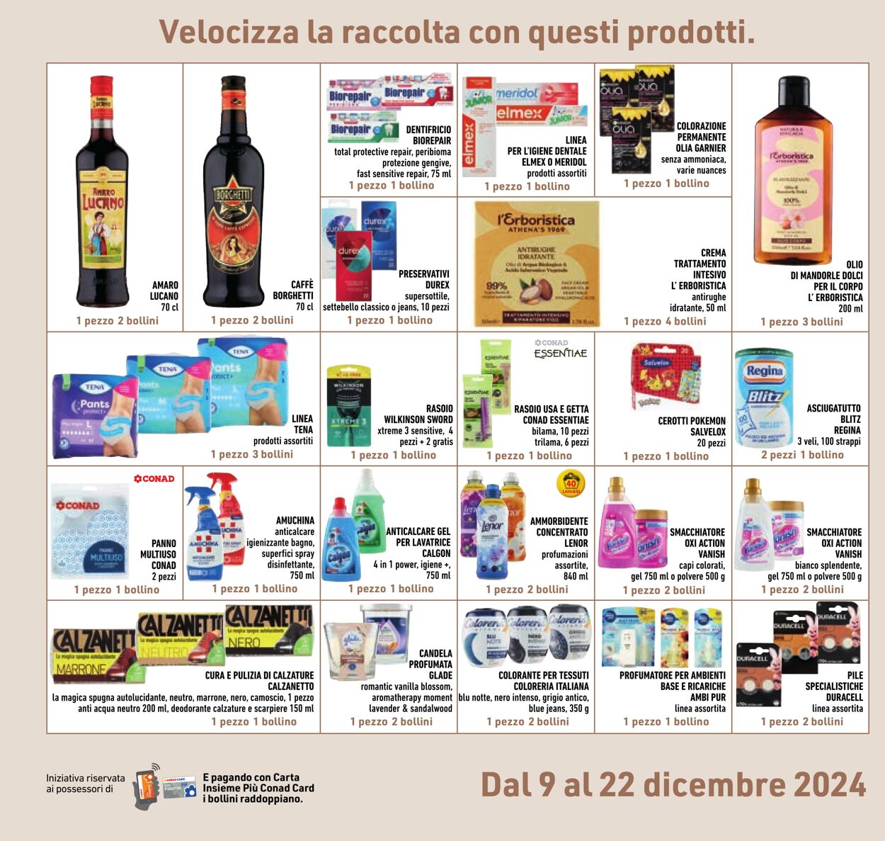 Volantino Conad 12.12.2024 - 24.12.2024