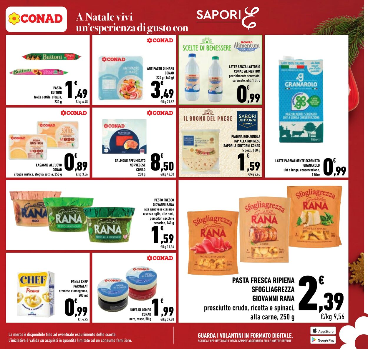 Volantino Conad 12.12.2024 - 24.12.2024