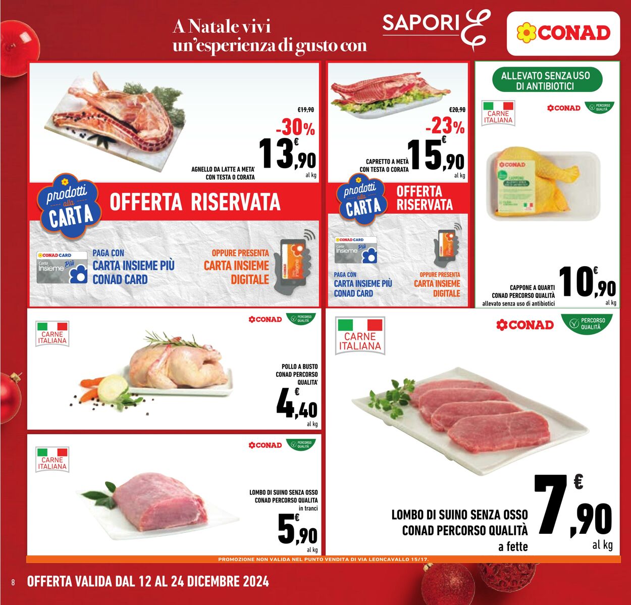 Volantino Conad 12.12.2024 - 24.12.2024