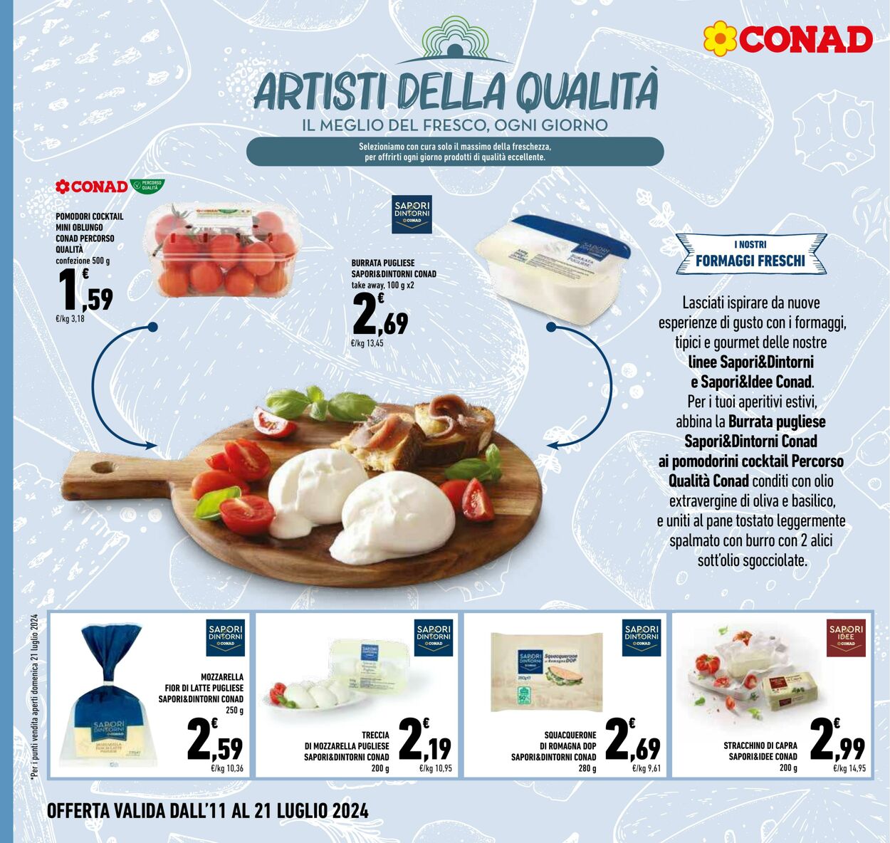 Volantino Conad 11.07.2024 - 21.07.2024