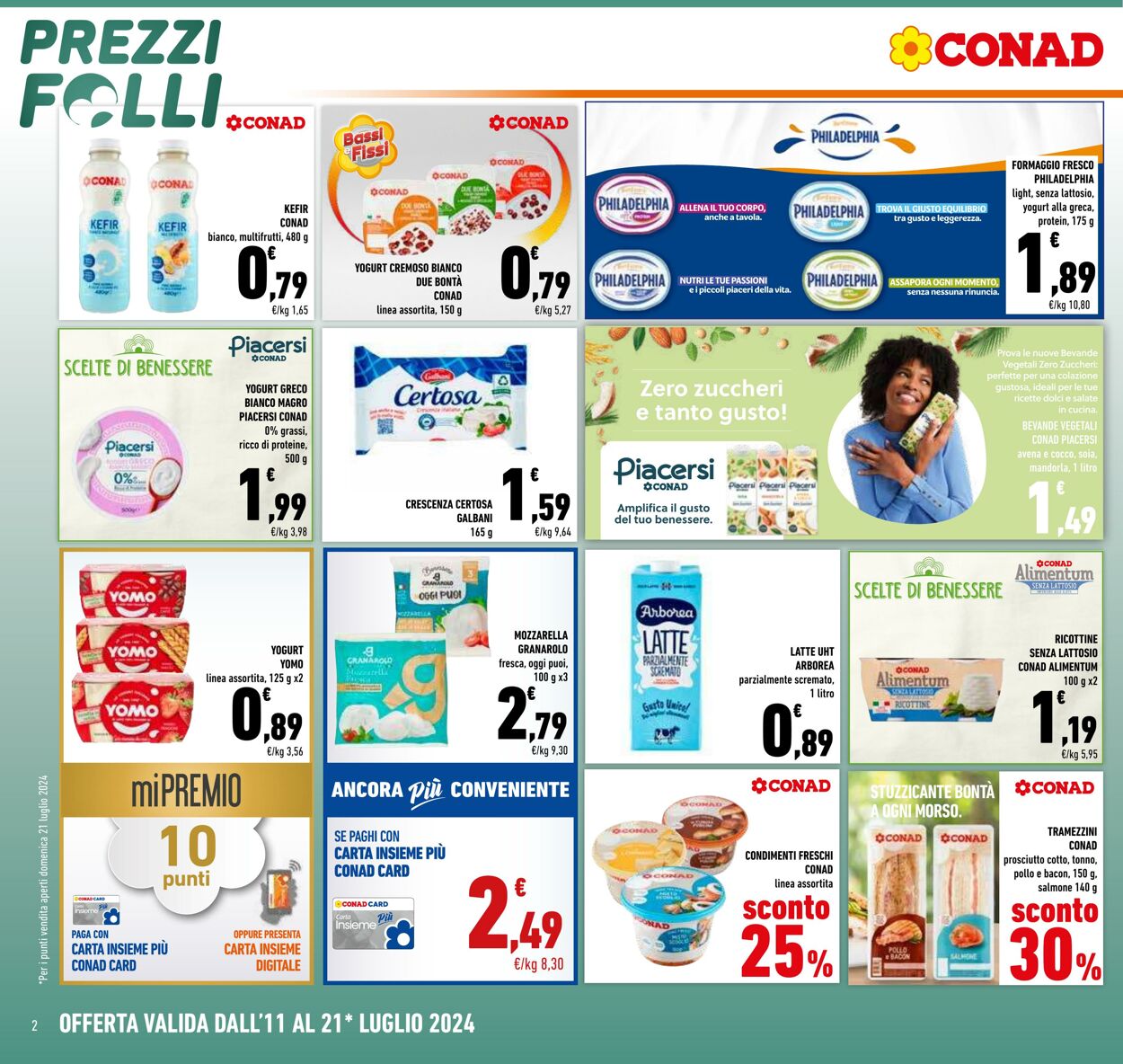 Volantino Conad 11.07.2024 - 21.07.2024