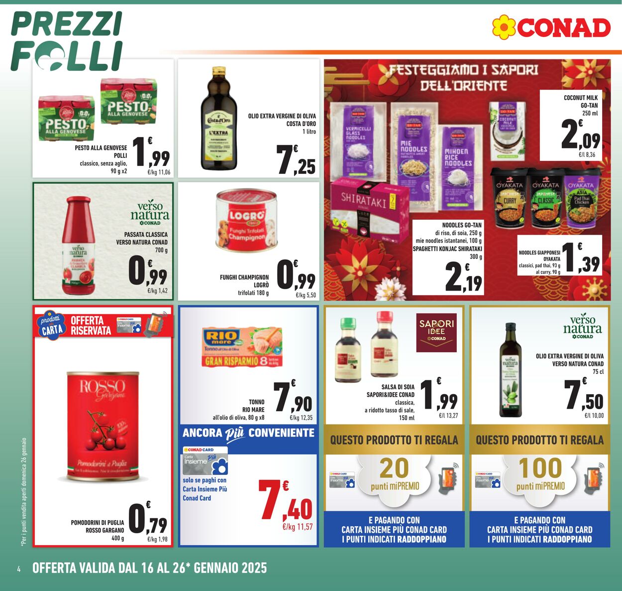 Volantino Conad 16.01.2025 - 26.01.2025