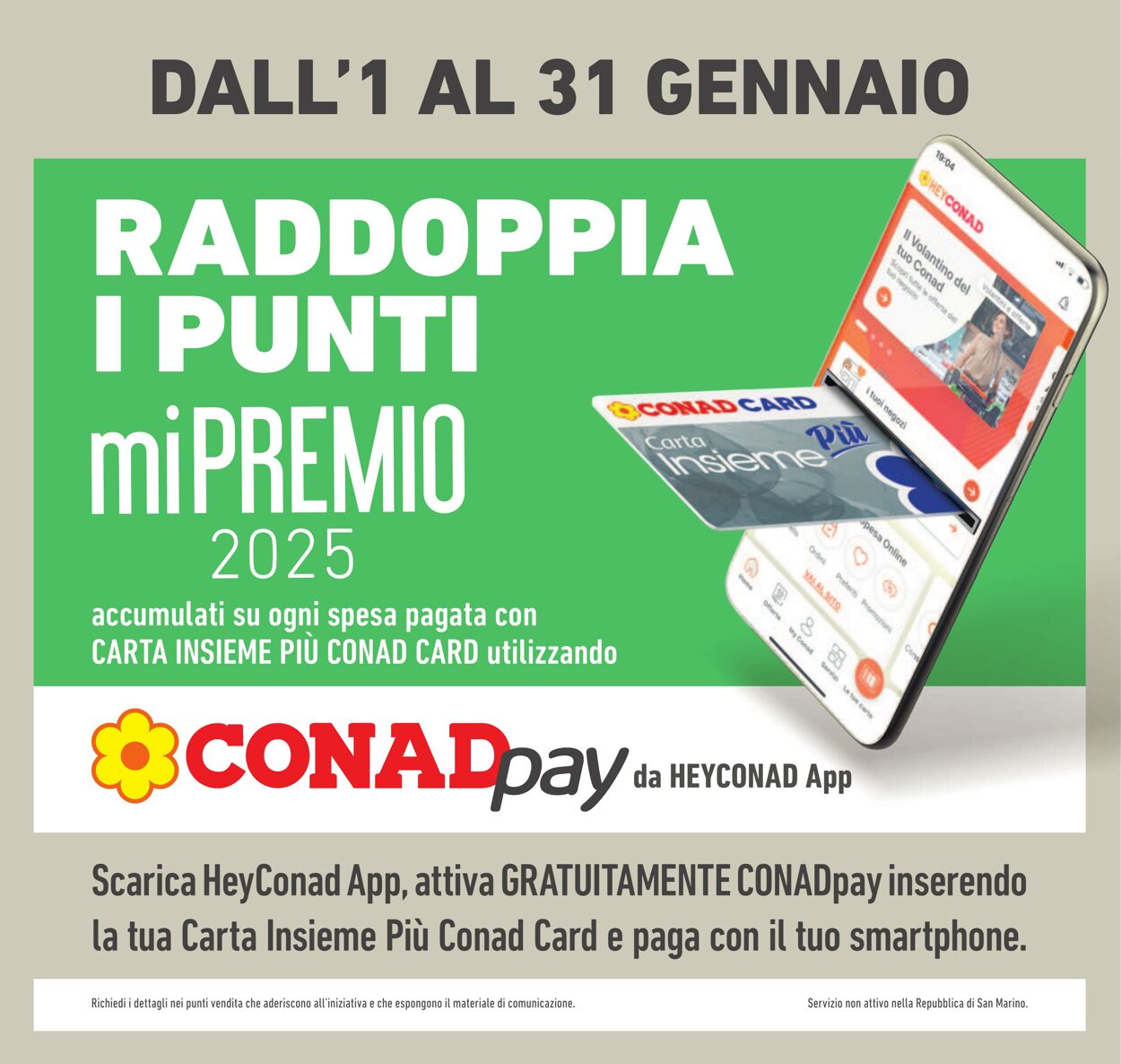 Volantino Conad 16.01.2025 - 26.01.2025