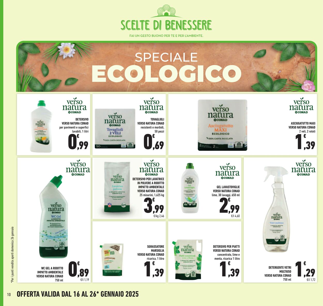 Volantino Conad 16.01.2025 - 26.01.2025