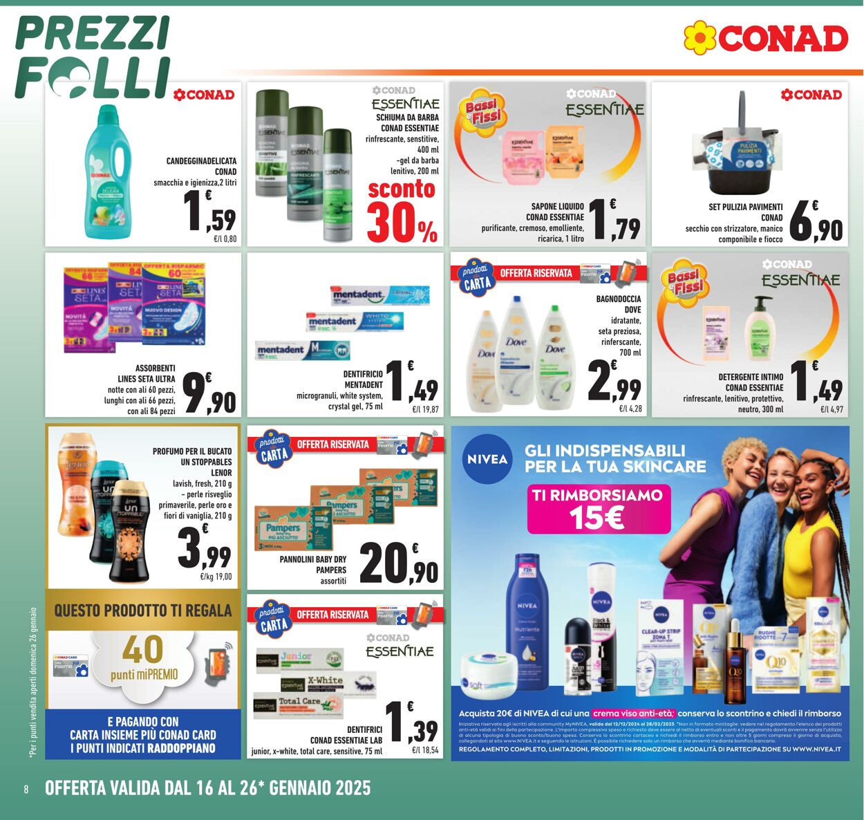 Volantino Conad 16.01.2025 - 26.01.2025