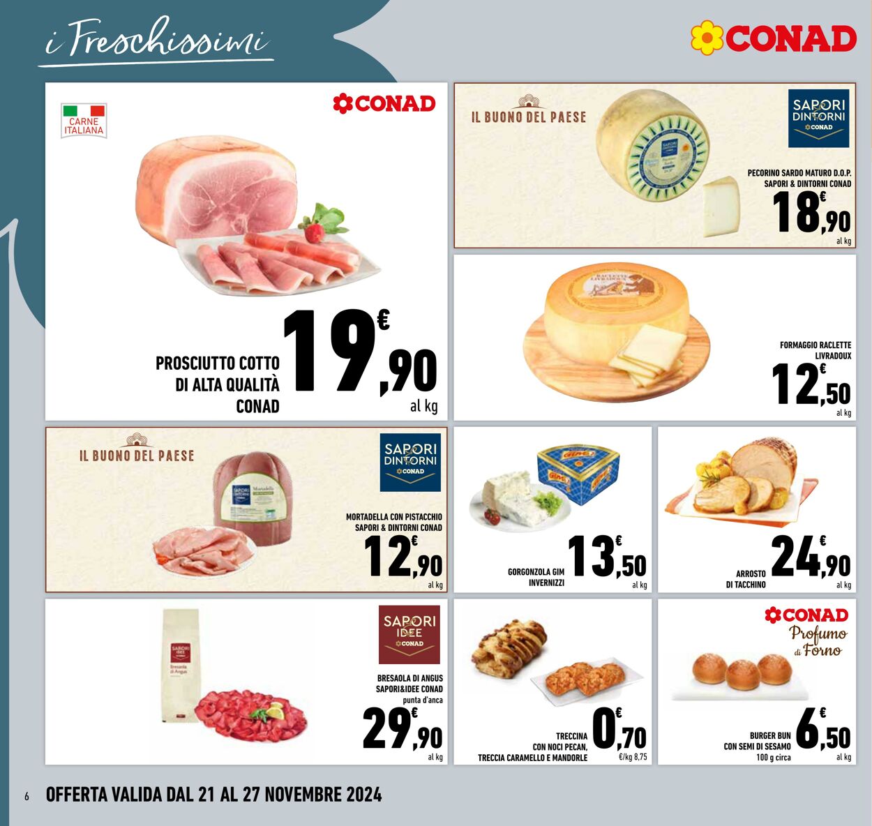 Volantino Conad 21.11.2024 - 27.11.2024