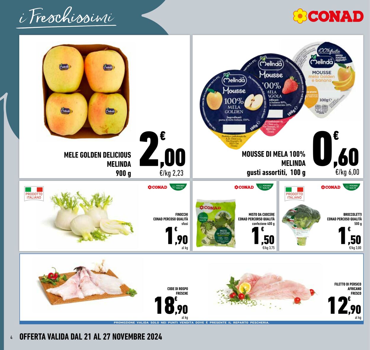 Volantino Conad 21.11.2024 - 27.11.2024