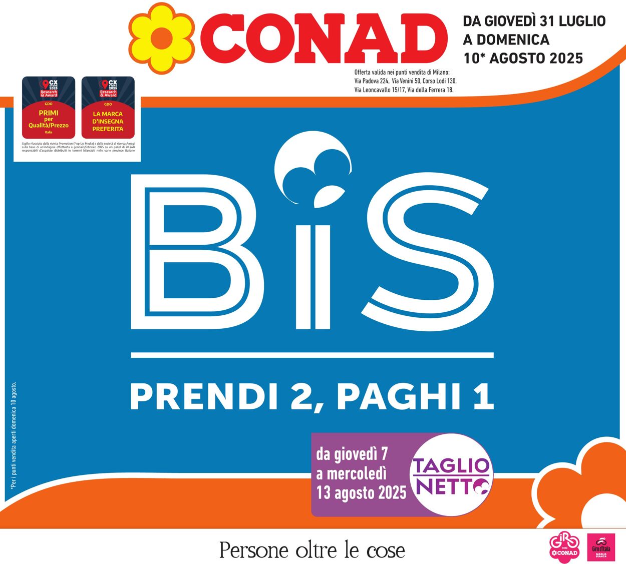 Volantino Conad 10.08.2025 - 10.08.2025