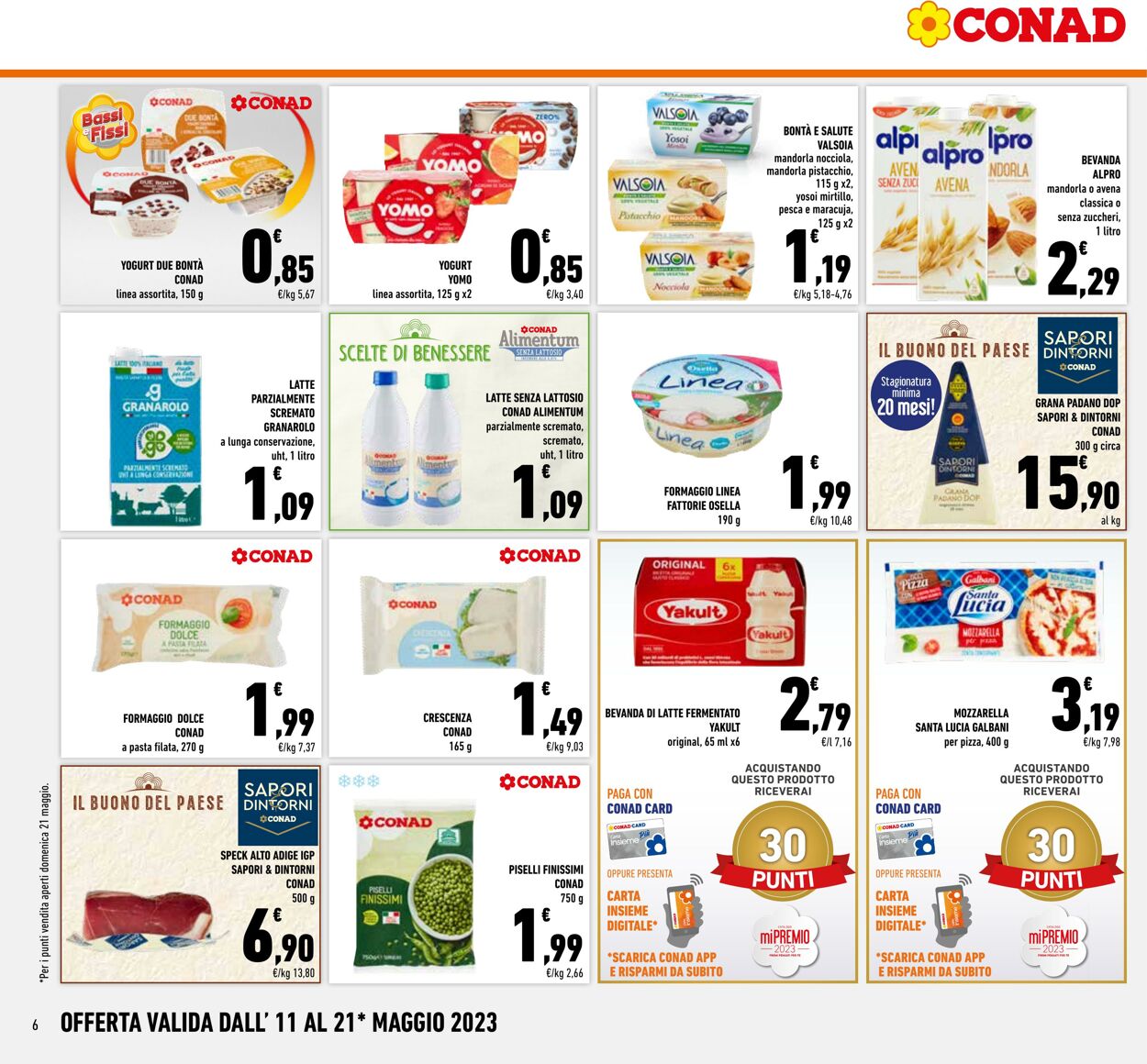 Volantino Conad 11.05.2023 - 21.05.2023