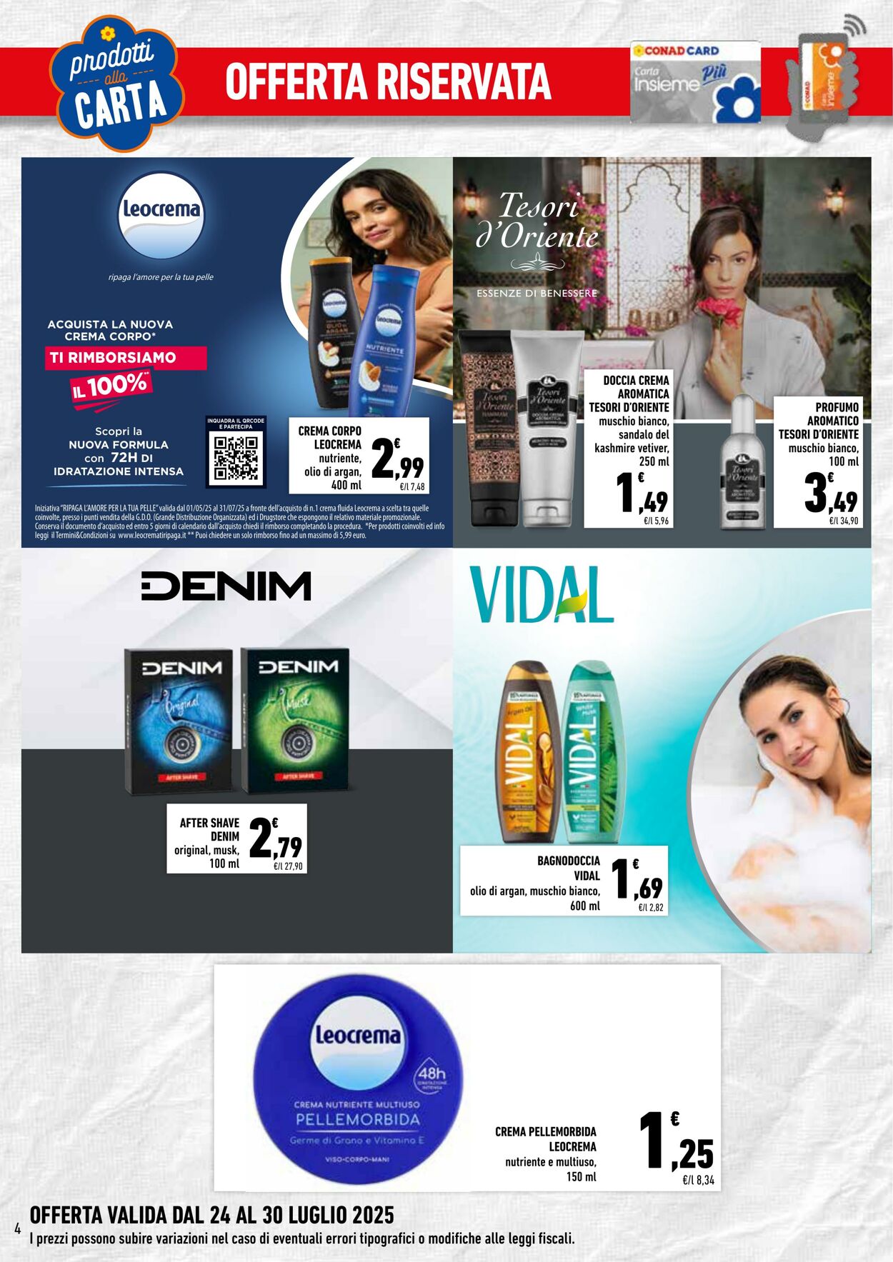 Volantino Conad 24.07.2025 - 24.07.2025