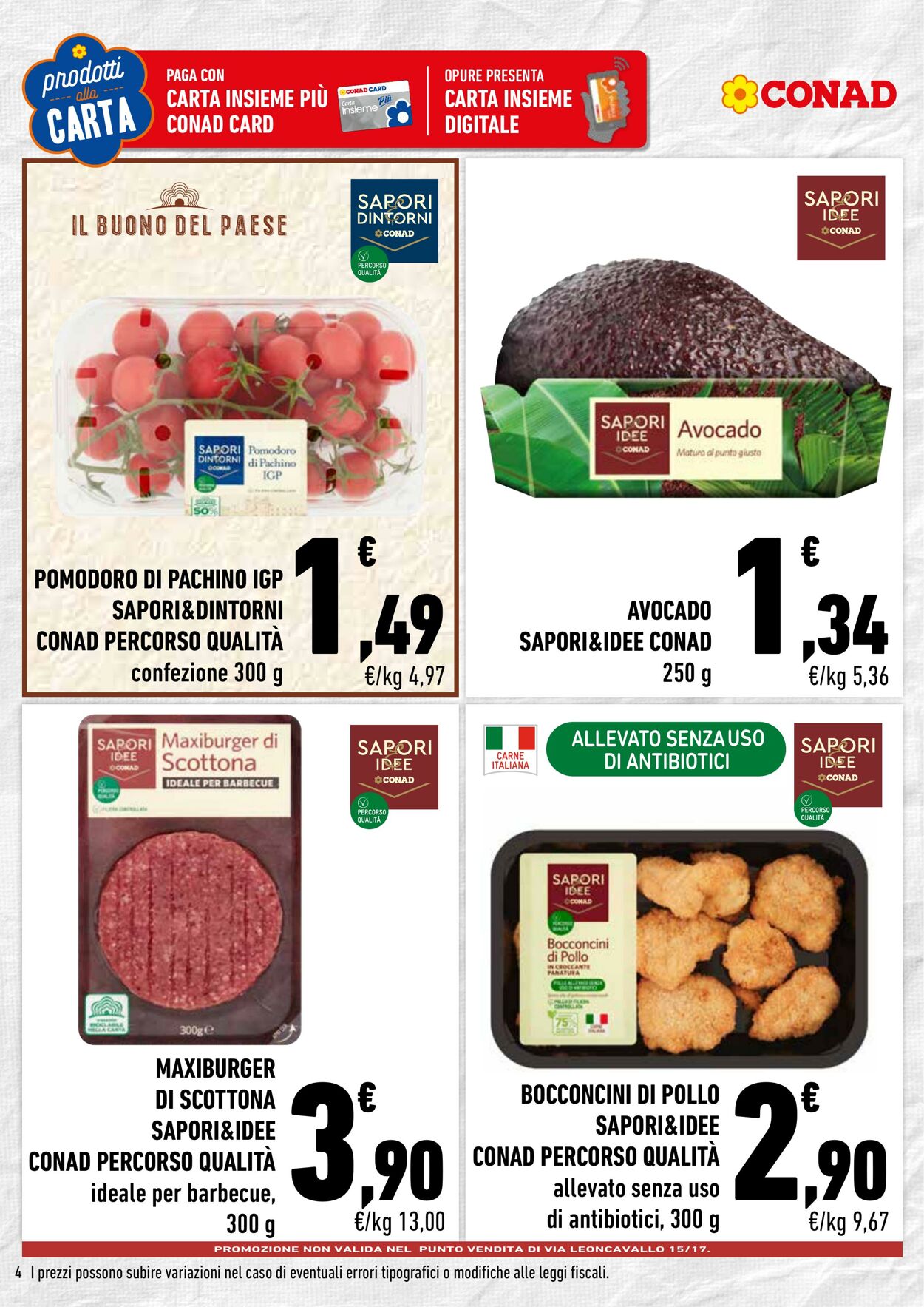 Volantino Conad 02.11.2023 - 12.11.2023