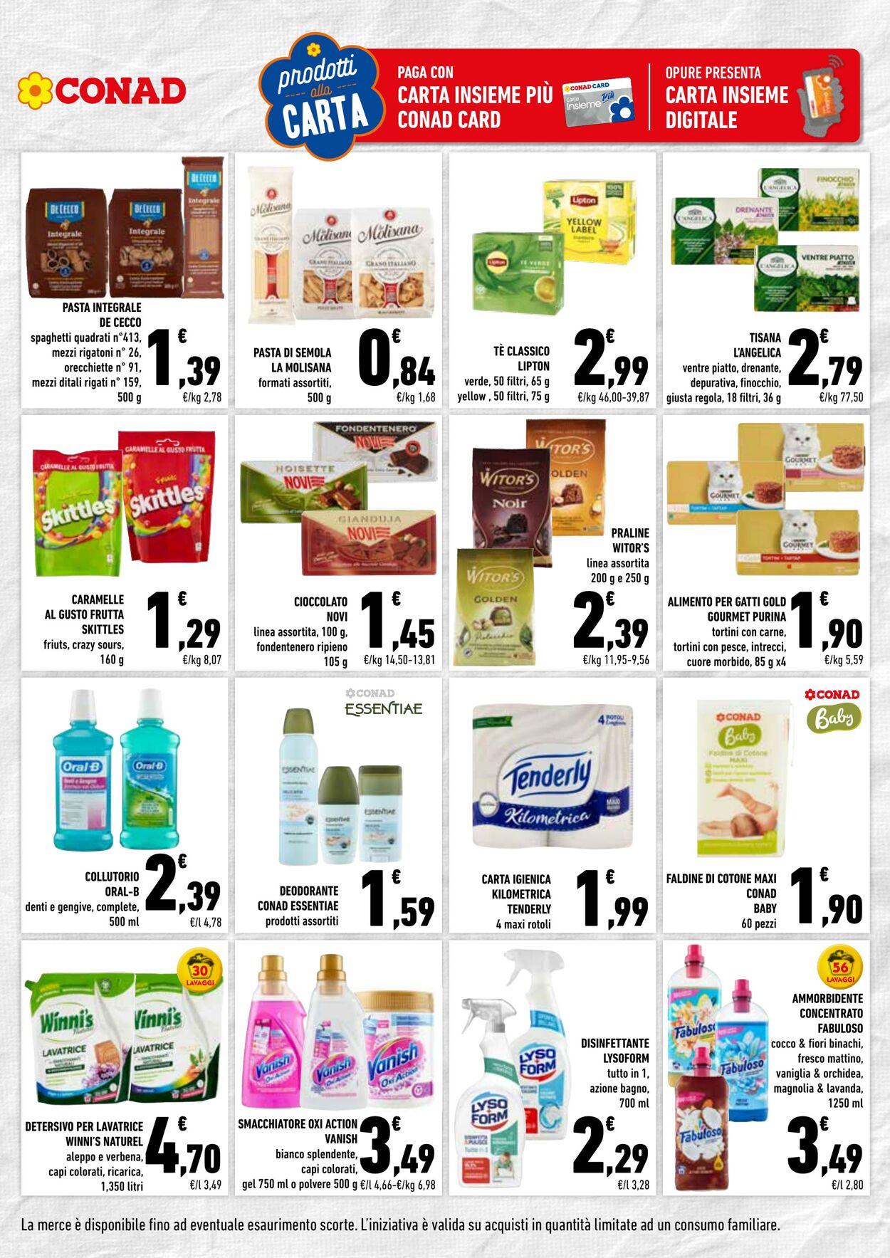 Volantino Conad 02.10.2023 - 12.11.2023