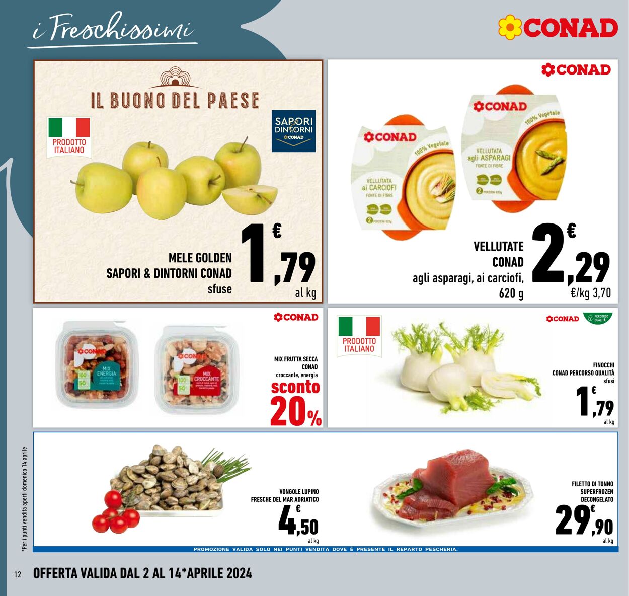 Volantino Conad 02.04.2024 - 14.04.2024