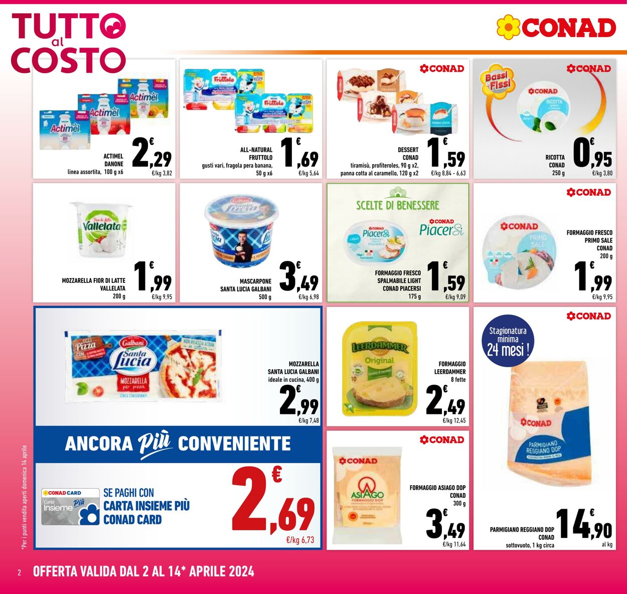 Volantino Conad 02.04.2024 - 14.04.2024