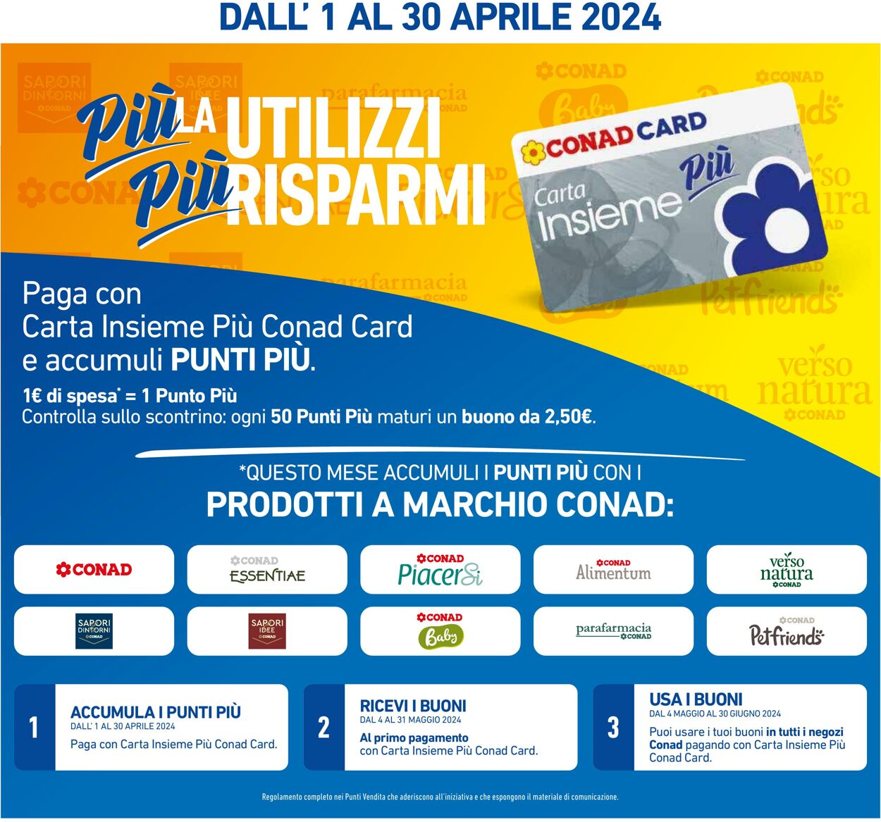 Volantino Conad 02.04.2024 - 14.04.2024