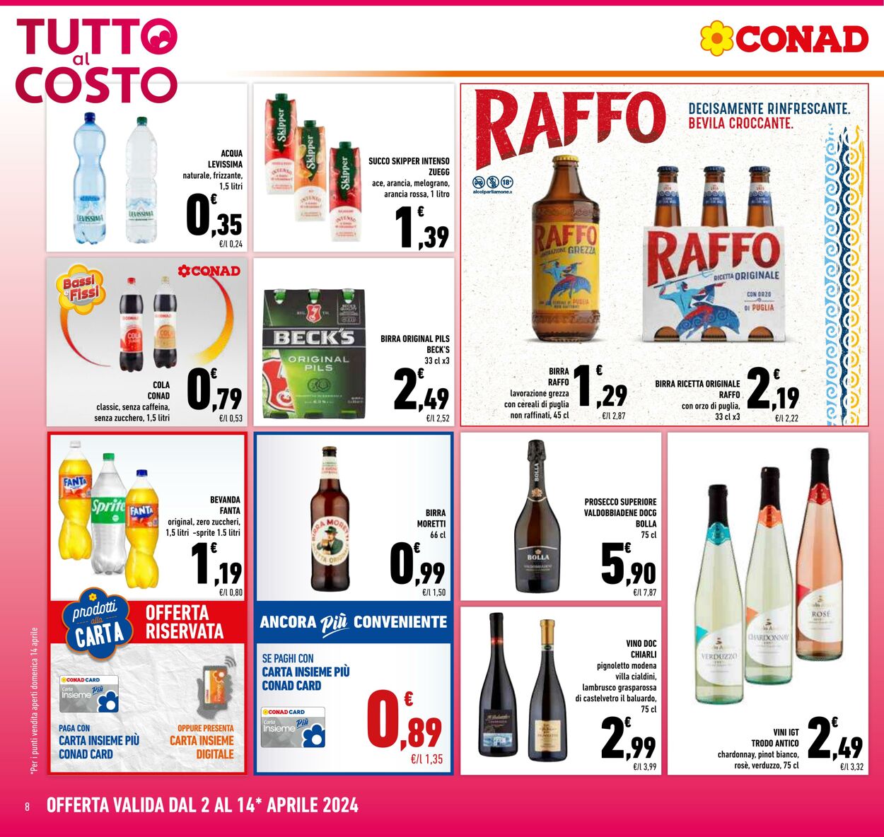 Volantino Conad 02.04.2024 - 14.04.2024